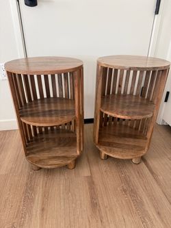 Wooden End Tables / Nightstands