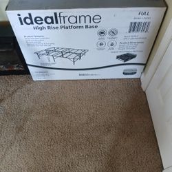 Ideal frame Full Size High Rise Platform Base Bed Frame