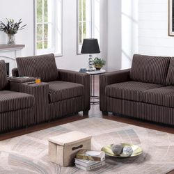 2pc Sofa Set 