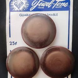 Jewel Tone 1 Inch Coat  Buttons 