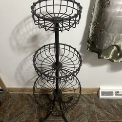 3-Tier Basket Stand