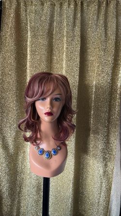 Beautiful mixed colors synthetic wig ❤️