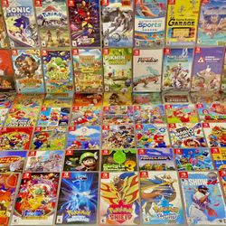 Nintendo Switch Games Pokemons Mario’s And More 