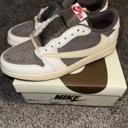 Nike Jordan 1 Low Travis Scott Reverse Mocha Size 9 + Multiple Sizes Available 