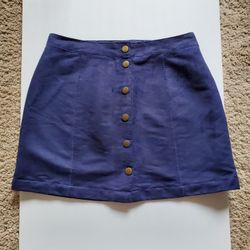 Old Navy Faux suede Skirt 