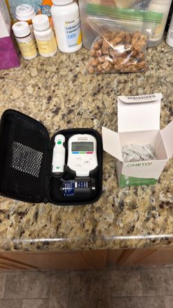 One Touch Verio Flex with test strips