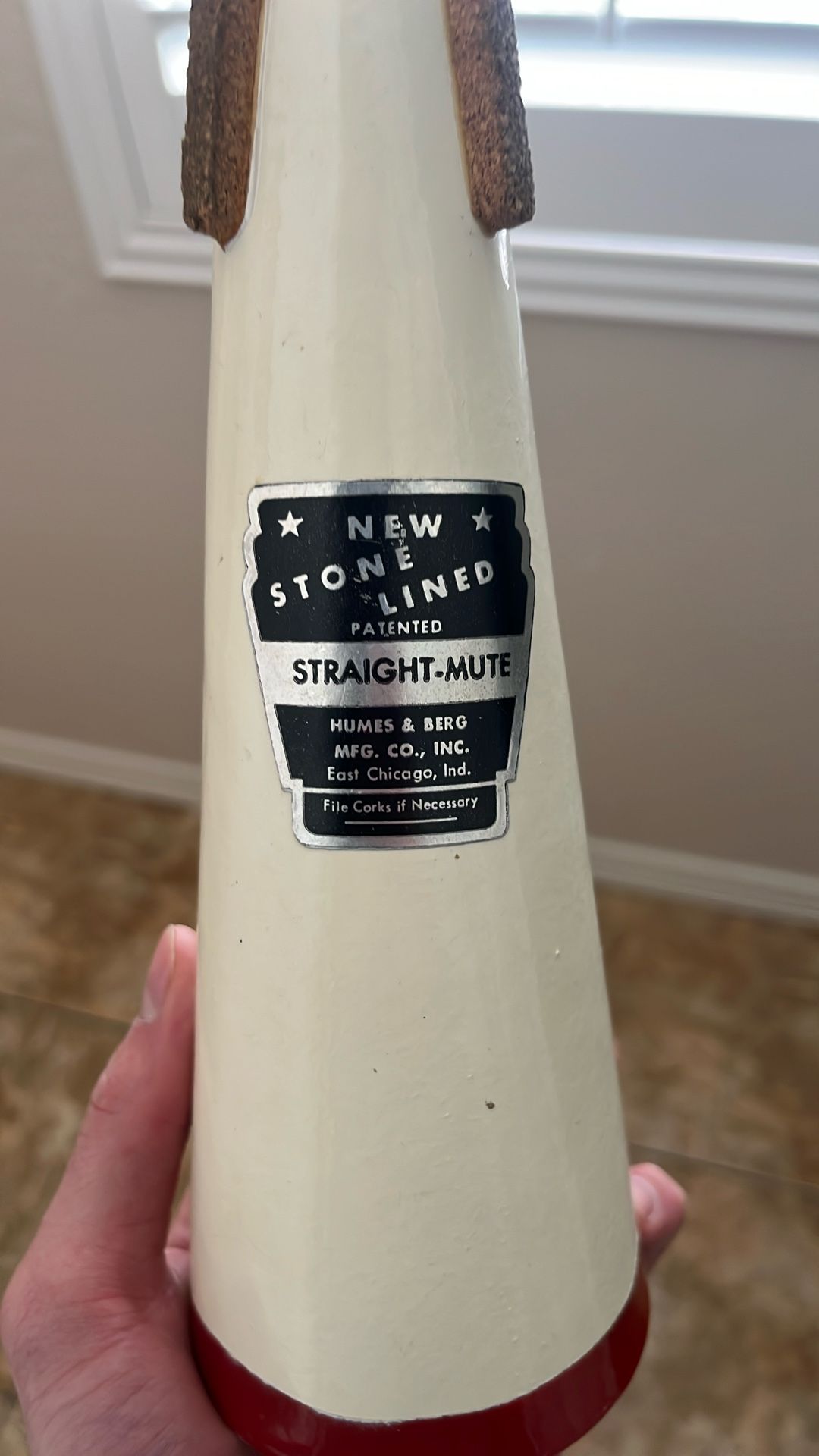 Trombone straight mute