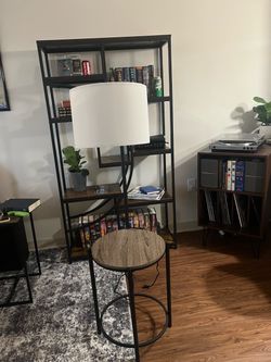 Side table and Lamp