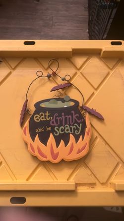 Halloween sign