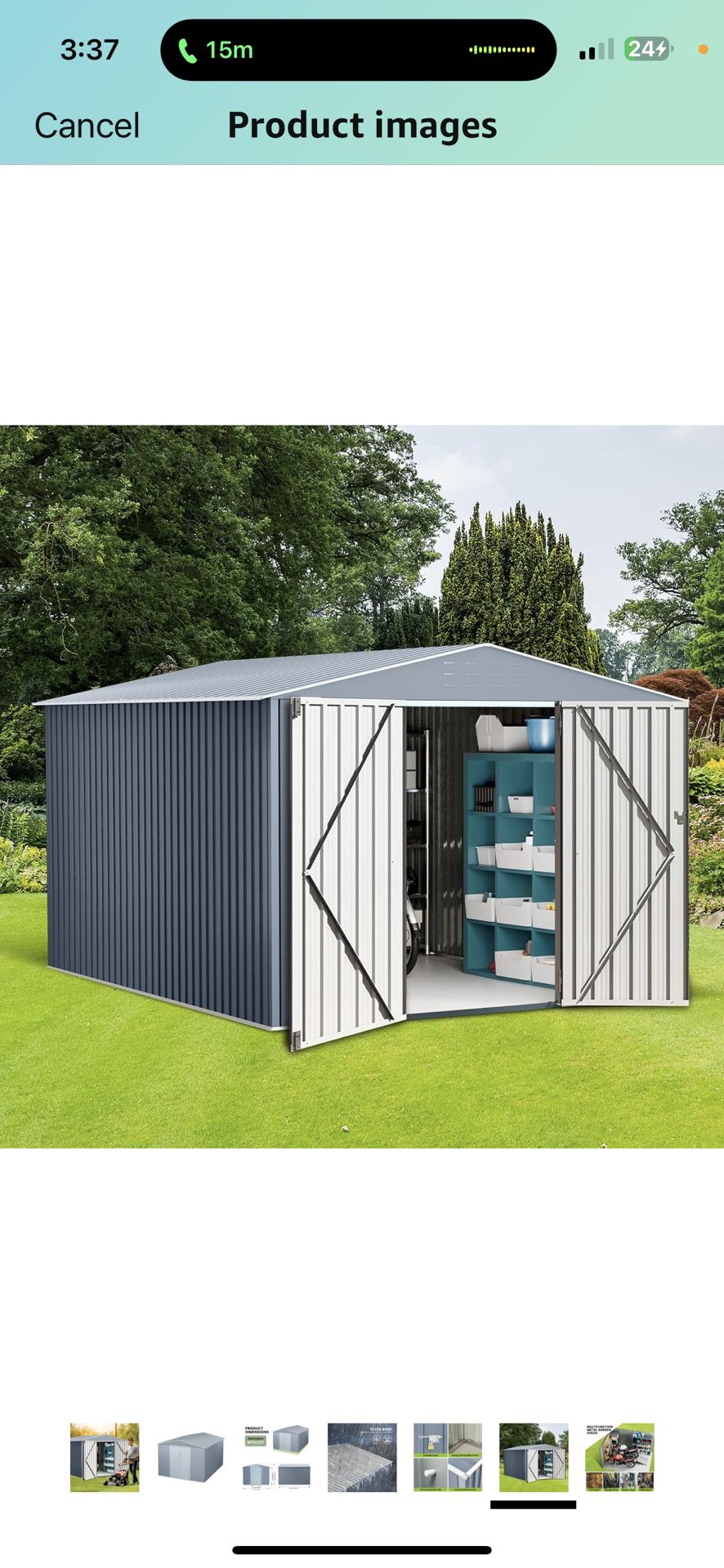 Storage shed