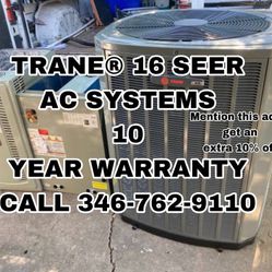 AC Condenser, Coil And Furnace Or Airhandler 