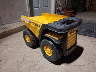 Metal and Plaster Tonka Sand Play Truck