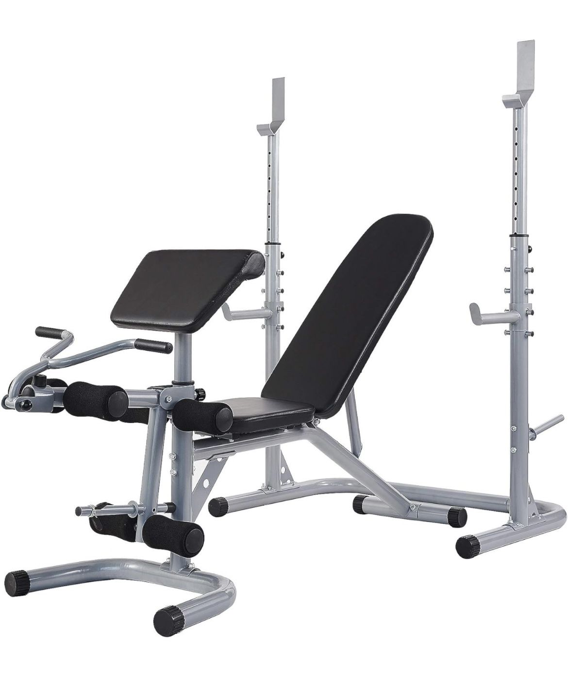 B-129 Sporzon! Multifunctional Workout Station Adjustable Olympic Workout Bench