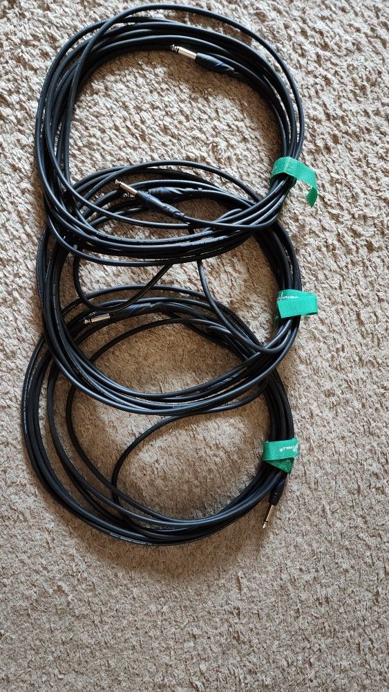 Monster Prolink Standard 100 20' Cables (3)