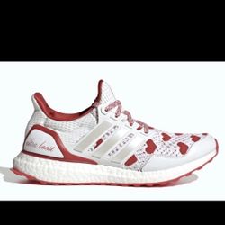 Adidas Womens Ultraboost 1 Valentines Day Shoes JR5845  White Red