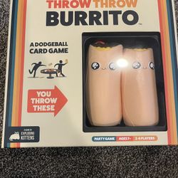throw throw burrito dodgeball card game
