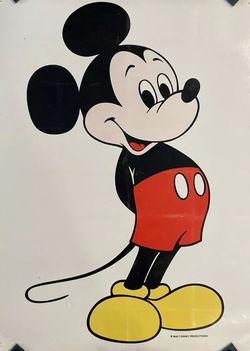 Mickey Posters Late ‘70’s/1980