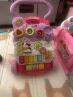 V Tech Walker Pink