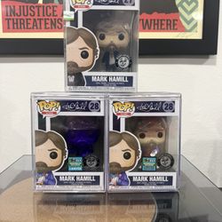 Funko pop Mark Hamill Lot Star Wars