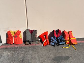 5 Life Vests