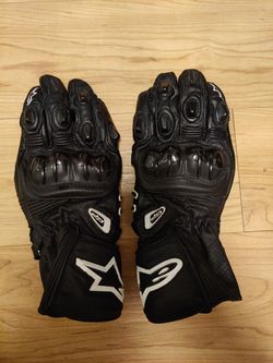 Alpinestars GP leather motorcycle gloves