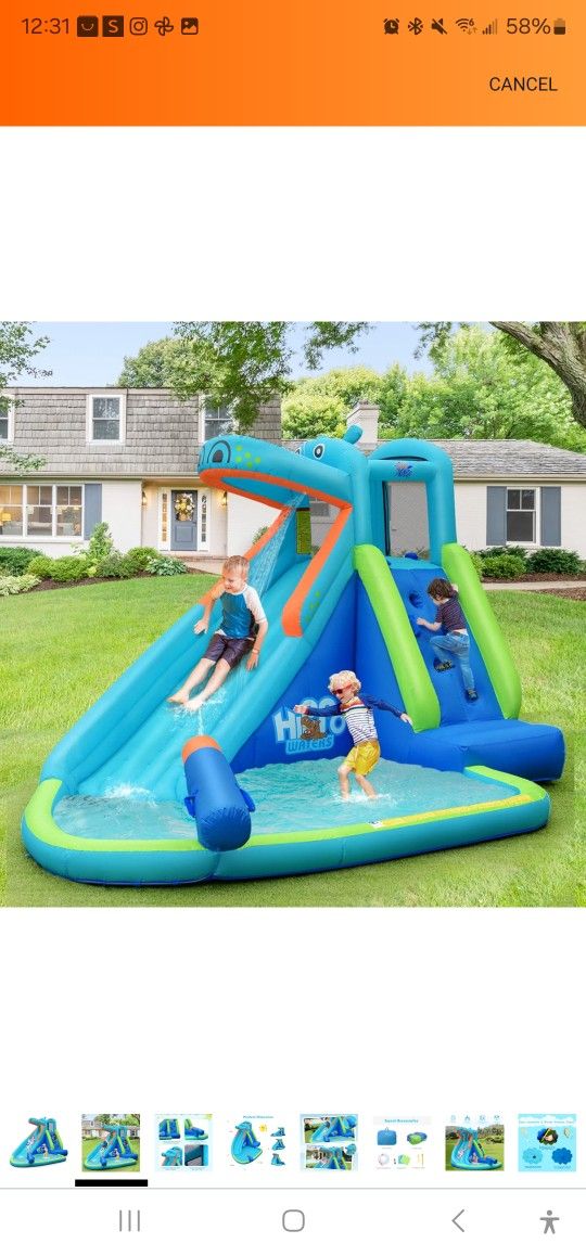 Inflatable Water Slide for Toddler