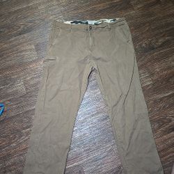 Original Weatherproof Vintage Men's Pants Regular Size 40x30 Relaxed Fit Cotton