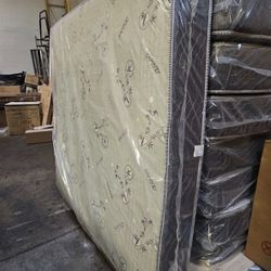 11 inches thick king size 2 sided mattress 1pc only special