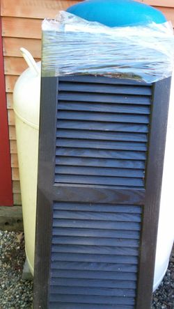 Black shutters