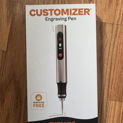 Customizer engraving pen