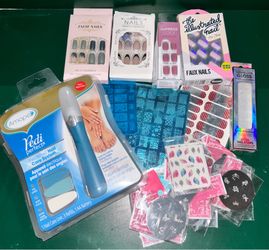 DIY Nail Care & Art Bundle | Amopé, Press-Ons & Stamping plates