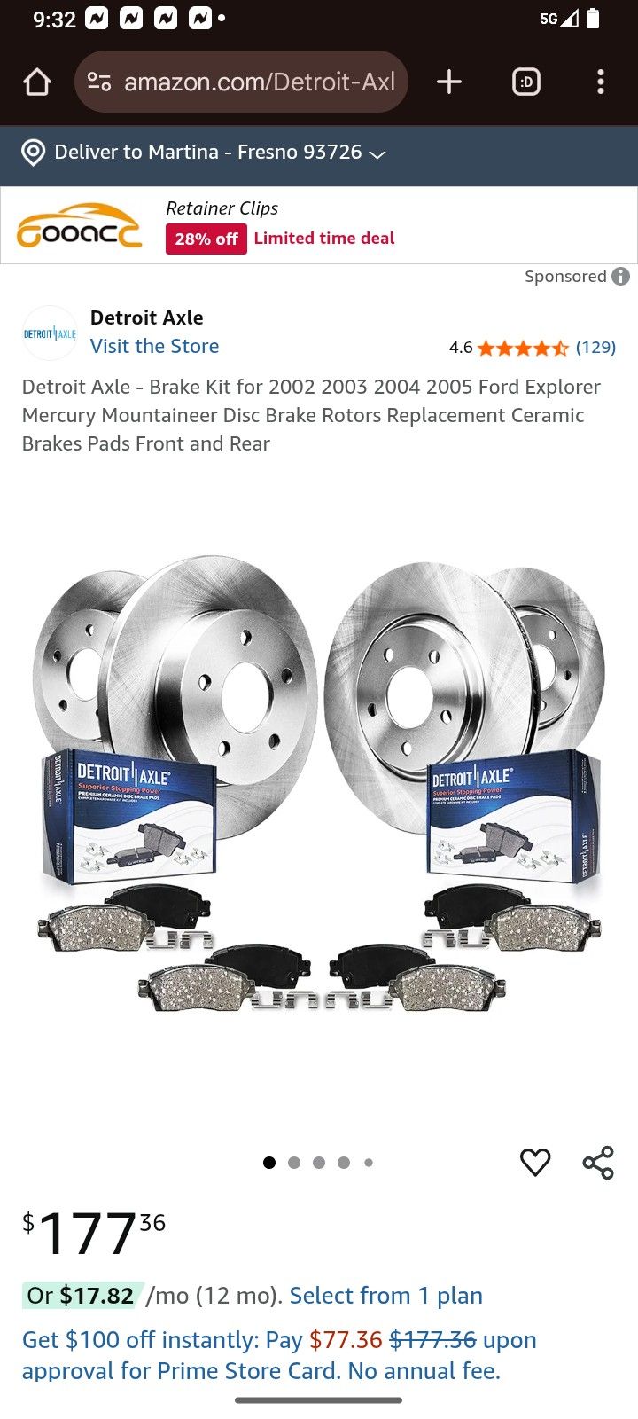 Brakes And Rotors