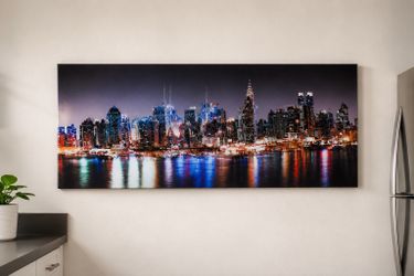 City Skyline Canvas Wall Art Frame