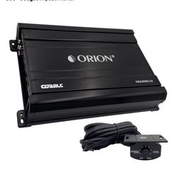 Orion Cobalt CBA2000.1D Monoblock 1-Channel Class D Amplifier for Car Subwoofer, 2000W MAX, 1/2/4 Ohm Stable, Adjustable Low Pass with Bass Boost, MOS