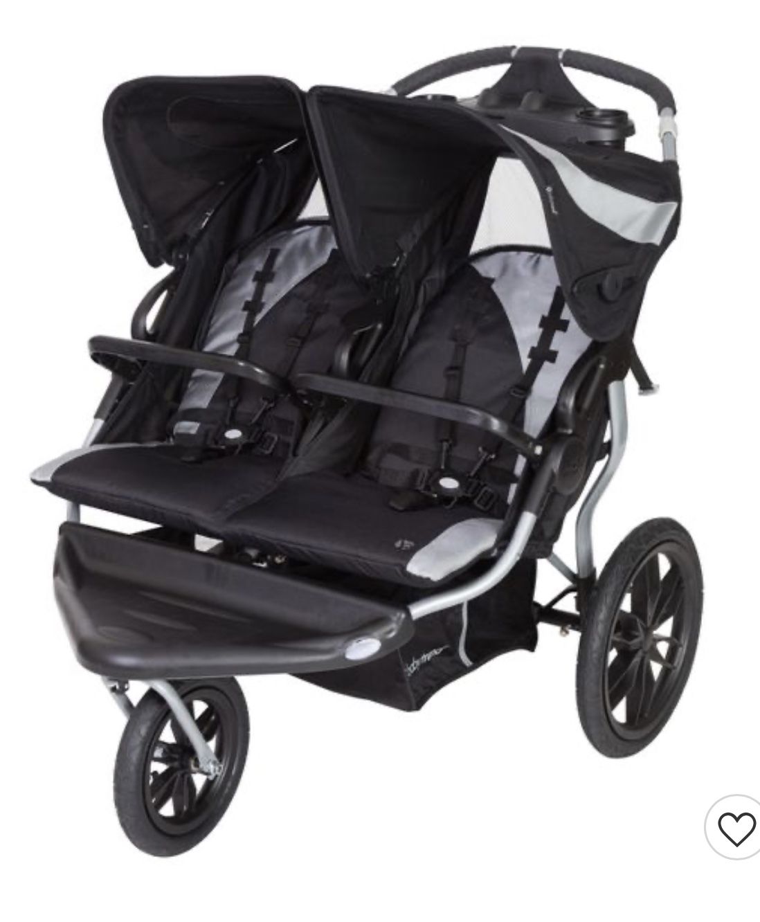 Baby Trend Navigator Lite Double Jogger Twin Stroller  New In Box