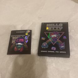 Hello kitty and friends enamel pin