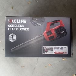 NEW Cordless Leaf Blower (Vaclife)