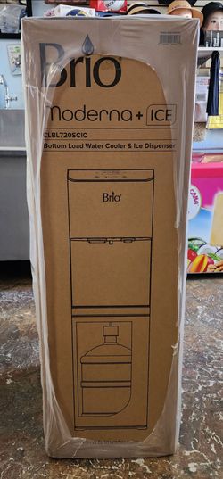 🔥 Dispensador de Agua y Hielo Brio Moderna+ICE CLBL720SCIC ¡NUEVO EN CAJA! 📦
