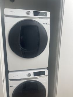 Samsung stackable washer and dryer