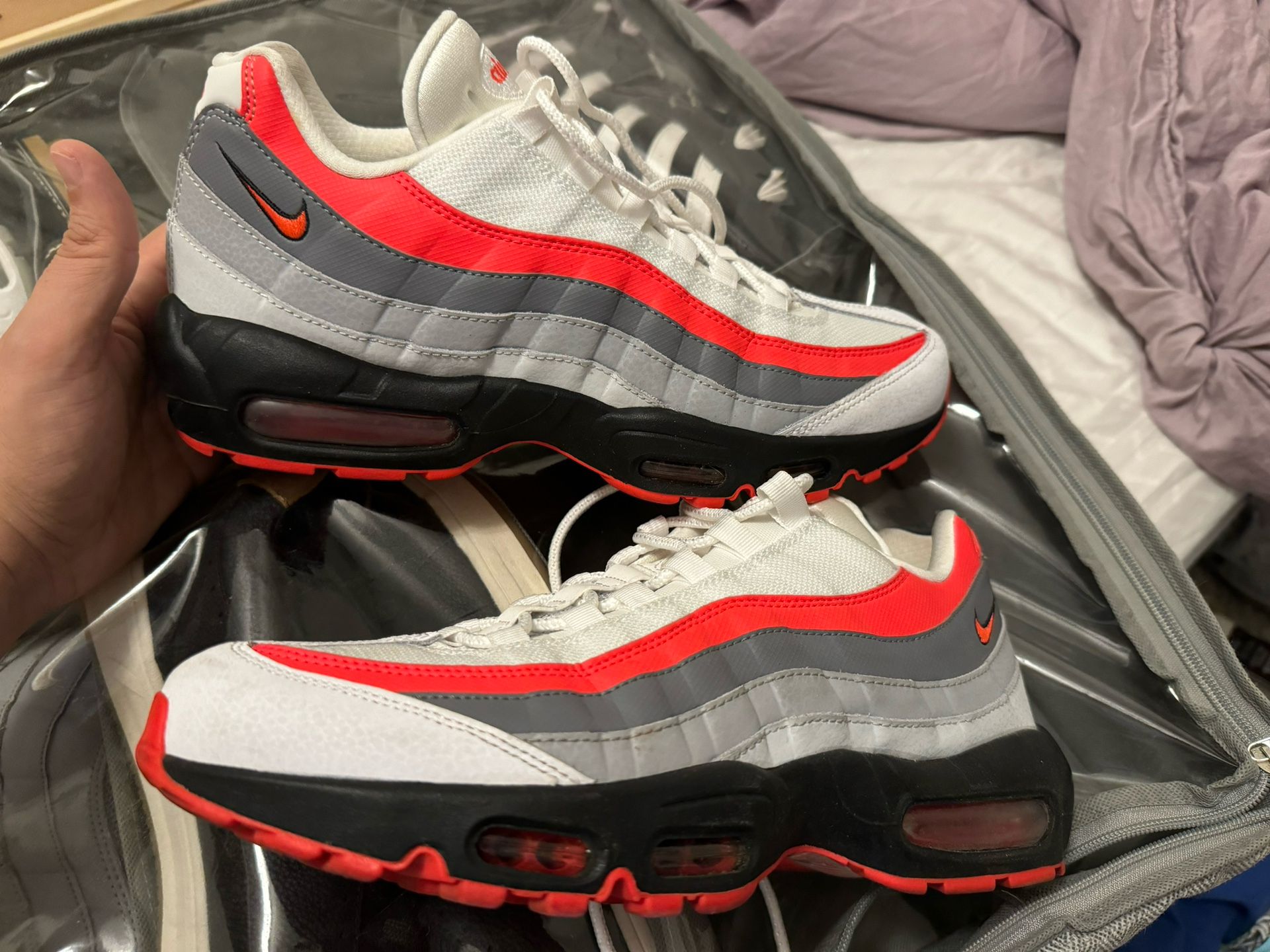 Air Max 95 Bright Crimson Comet Size 10