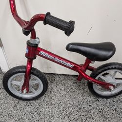 CHICO RED BULLET BALANCE BIKE. CITY OF ORANGE 🍊