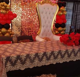 Sill de throno . Quincanera , sweet 16