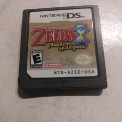 Nintendo DS Game Zelda Phantom Hourglass No Case Used