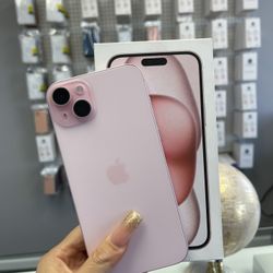 iPhone 15 Plus Unlocked 128gb Pink Case And Charger Included 
