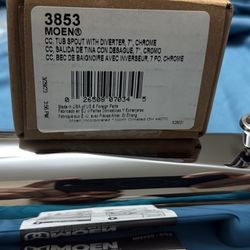 Moen 7" Tub Spout With 1/2" Slip Fit Connection From The Eva Collection (7"l X 2.5"w)