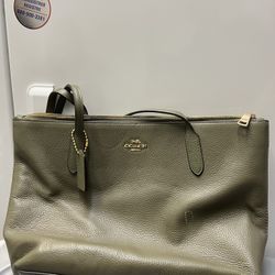 Green Coach Purse 