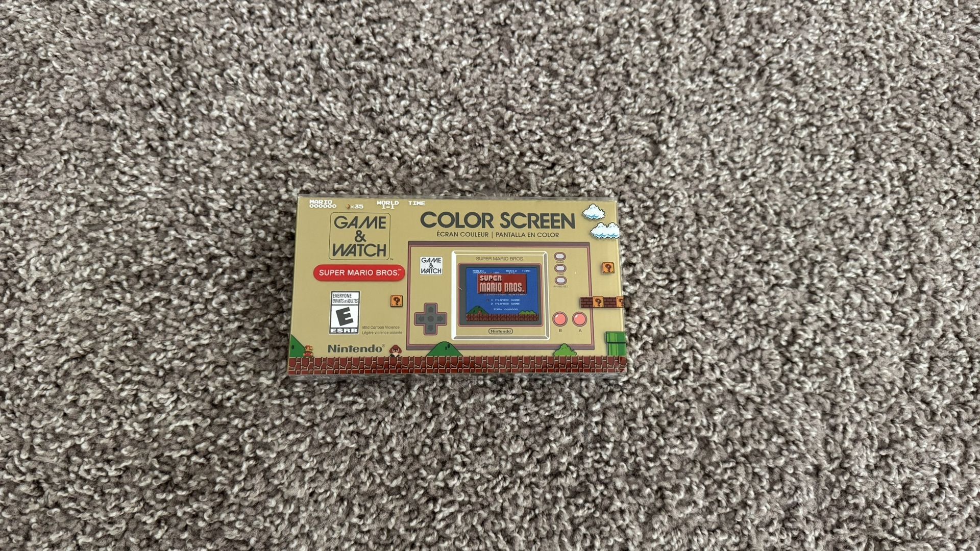 Nintendo Gane And Watch Super Mario Bros.