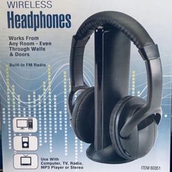 Wireless Headphones With Receiver
