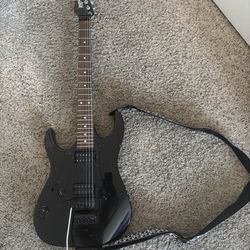 Left Handed Ibanez RG Electric Guitar w/ Floyd Rose – Black