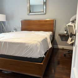 Crate and Barrel Bed Frame